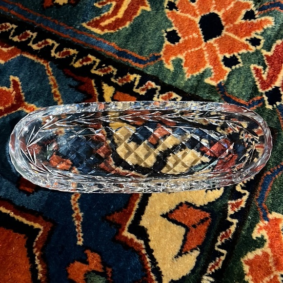 Waterford Crystal Glandore Celery Dish - Condiment Tray - Made in Ireland - Picture 4 of 8